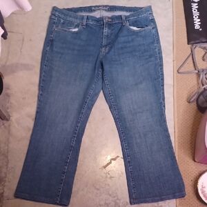 Old Navy Women's Blue Boot Cut Jeans Size 16 Short